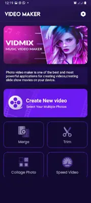 Video maker & editor android App screenshot 6